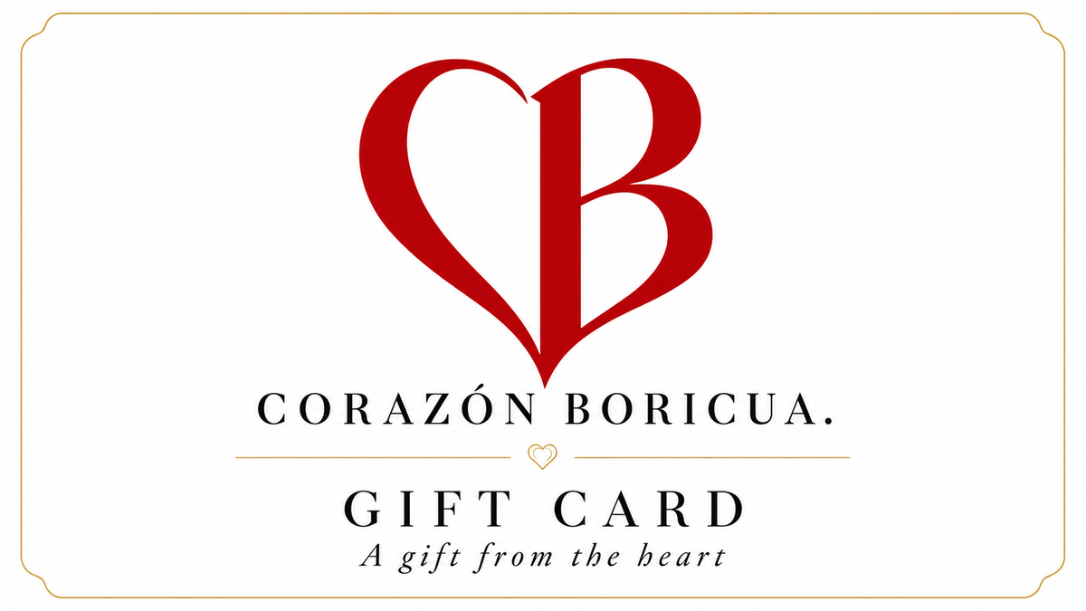 Corazón Boricua Gift Card