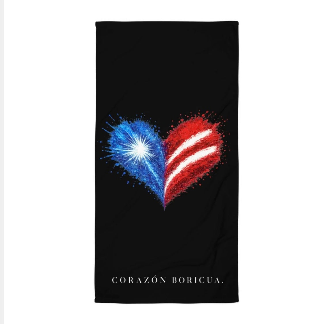 CB Black Towel