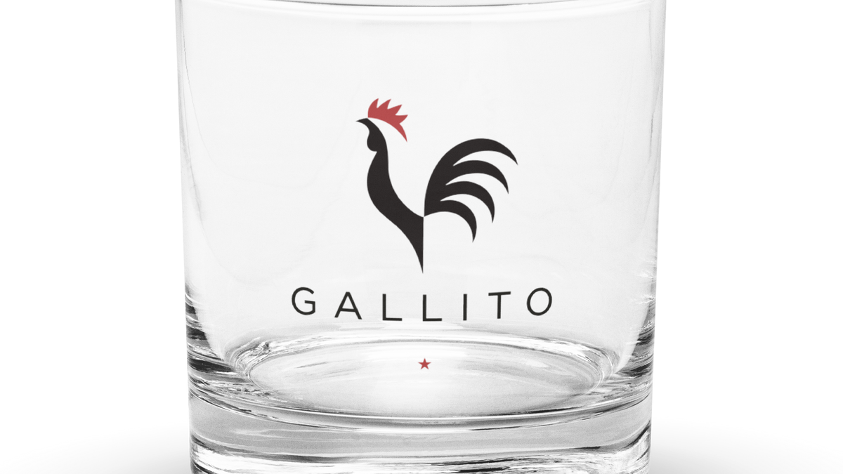 GALLITO Colorao Rocks Glass