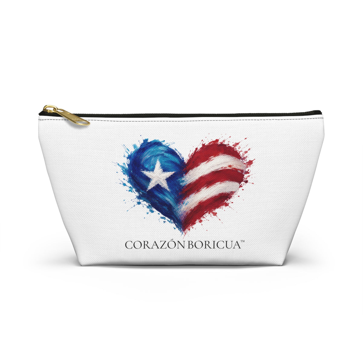 Corazón Boricua Accessory Pouch