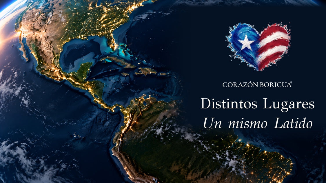 Distintos Lugares. Un mismo Latido. — Corazón Boricua