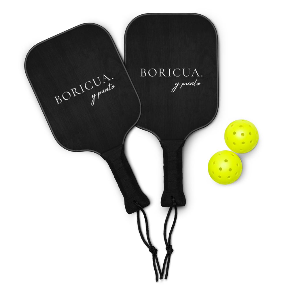 BYP Black Pickleball paddle set